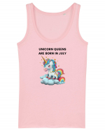 Unicorn mesaj UNICORN QUEENS ARE BORN IN july,  design 1 Maiou Damă Dreamer