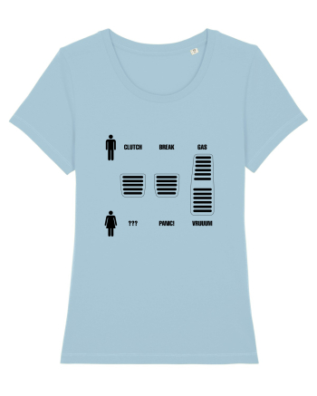 Men vs. women Sky Blue