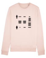 Men vs. women Bluză mânecă lungă Unisex Rise