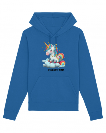 Unicorn mesaj UNICORN dad,  design 1 Royal Blue