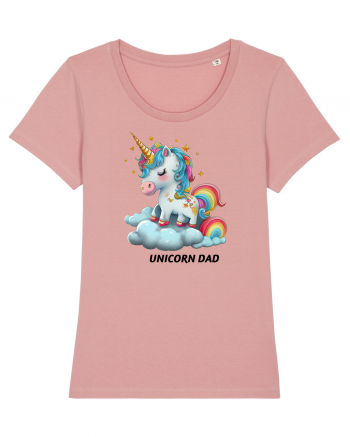 Unicorn mesaj UNICORN dad,  design 1 Canyon Pink