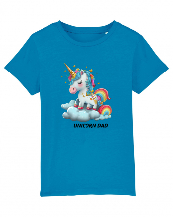 Unicorn mesaj UNICORN dad,  design 1 Azur