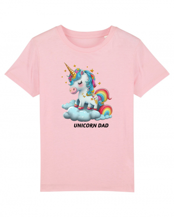 Unicorn mesaj UNICORN dad,  design 1 Cotton Pink