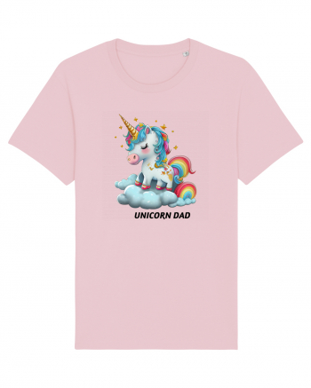 Unicorn mesaj UNICORN dad,  design 1 Cotton Pink