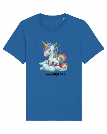 Unicorn mesaj UNICORN dad,  design 1 Royal Blue