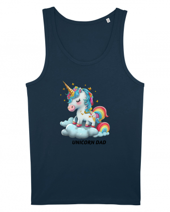 Unicorn mesaj UNICORN dad,  design 1 Navy