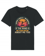 Sometimes I Wonder If The Wind Is Thinking About Me Too Tricou mânecă scurtă Unisex Rocker