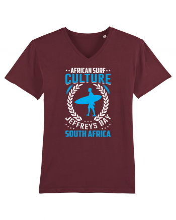 African Surf Culture Jeffreys Bay South Africa Burgundy
