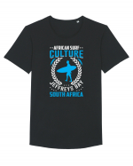 African Surf Culture Jeffreys Bay South Africa Tricou mânecă scurtă guler larg Bărbat Skater