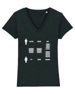 Men vs. women Tricou mânecă scurtă guler V Damă Evoker