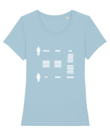 Men vs. women Sky Blue