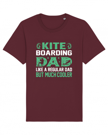 kite Boarding Dad Like A Regular Dad But Much Cooler Burgundy