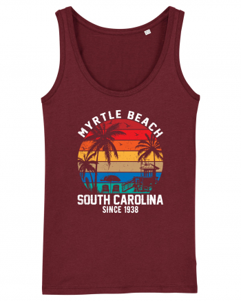 Myrtle Beach Since 1938 South Carolina Burgundy