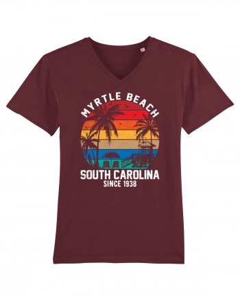 Myrtle Beach Since 1938 South Carolina Burgundy