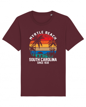 Myrtle Beach Since 1938 South Carolina Burgundy