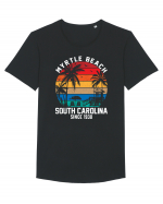 Myrtle Beach Since 1938 South Carolina Tricou mânecă scurtă guler larg Bărbat Skater