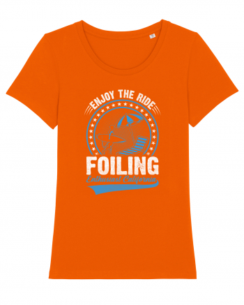 Enjoy The Ride Foiling Enthusiast California Bright Orange