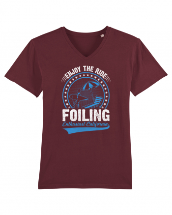 Enjoy The Ride Foiling Enthusiast California Burgundy