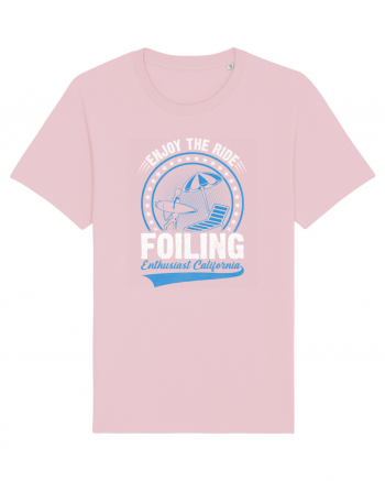 Enjoy The Ride Foiling Enthusiast California Cotton Pink