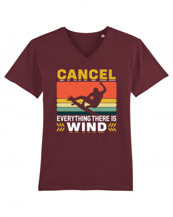 Cancel Everything There Is Wind Burgundy