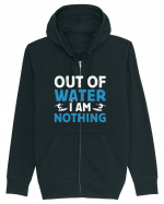 Out of water I am nothing Hanorac cu fermoar Unisex Connector