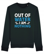 Out of water I am nothing Bluză mânecă lungă Unisex Rise