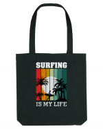 Surfing Is My Life Sacoșă textilă