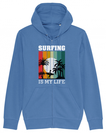 Surfing Is My Life Bright Blue