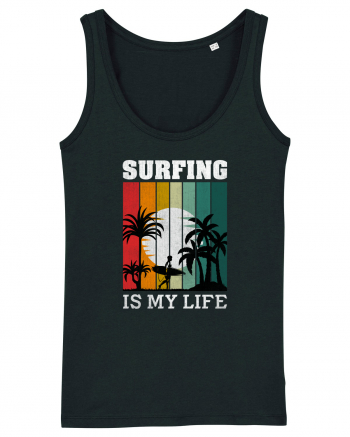 Surfing Is My Life Black