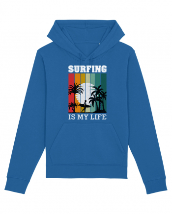 Surfing Is My Life Royal Blue