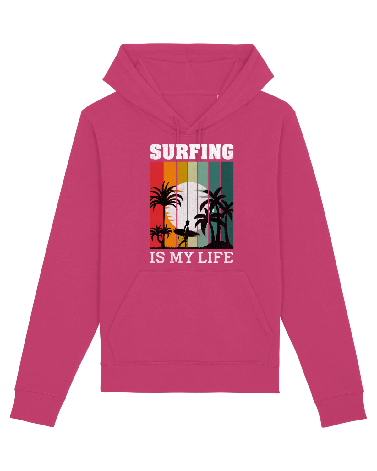Hanorac Unisex Drummer Raspberry