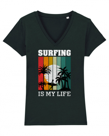 Surfing Is My Life Black