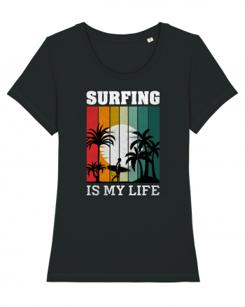 Surfing Is My Life Black