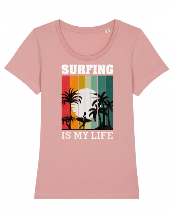 Surfing Is My Life Canyon Pink