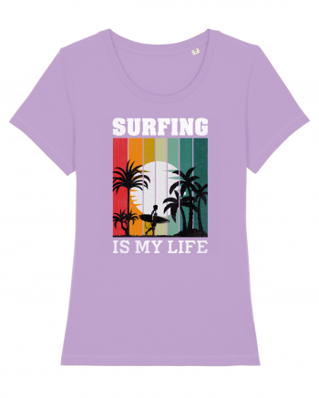 Surfing Is My Life Lavender Dawn