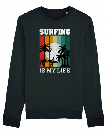 Surfing Is My Life Black