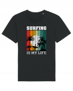 Surfing Is My Life Tricou mânecă scurtă Unisex Rocker