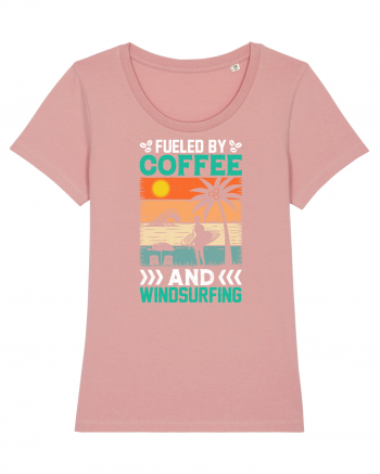 Fueled By Coffee And Windsurfing Canyon Pink