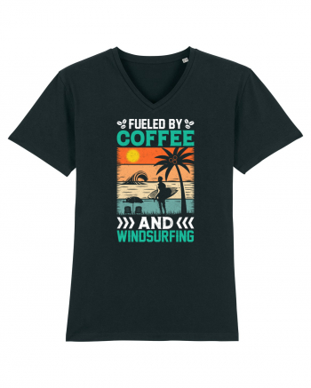 Fueled By Coffee And Windsurfing Black