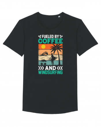 Fueled By Coffee And Windsurfing Black