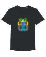 Cadou cu dragoste Tricou mânecă scurtă guler larg Bărbat Skater