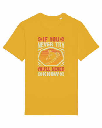 IF YOU NEVER TRY YOU'LL NEVER KNOW Spectra Yellow