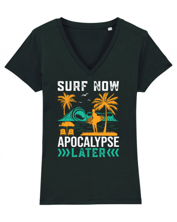 Surf Now Apocalypse Later Black