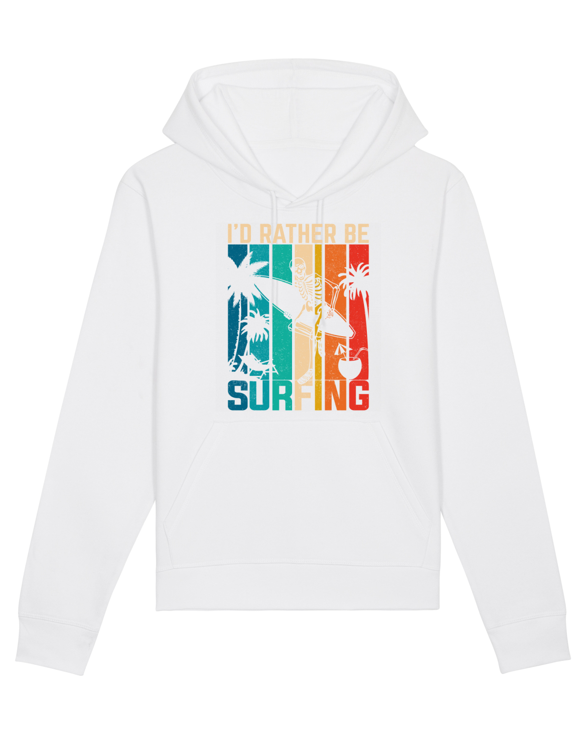 Hanorac Unisex Drummer White