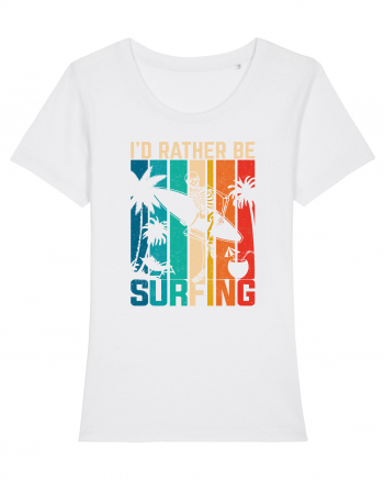 I'd rather be surfing White