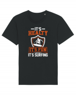 It's healthy it's fun it's surfing Tricou mânecă scurtă Unisex Rocker