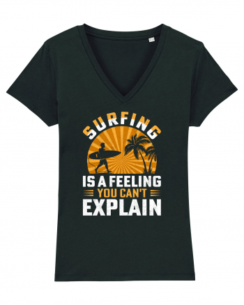 Surfing is a feeling you can't explain Black