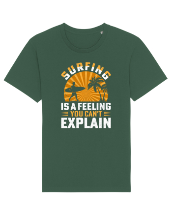 Surfing is a feeling you can't explain Bottle Green