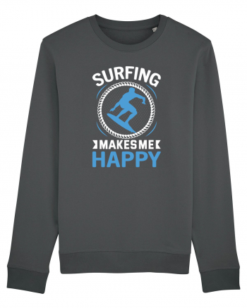 Surfing Makes Me Happy Anthracite