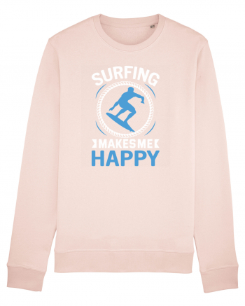 Surfing Makes Me Happy Candy Pink